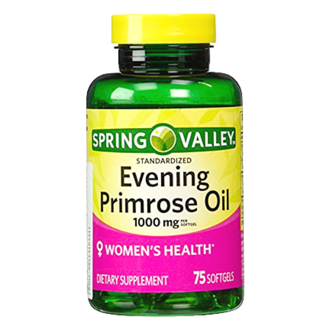 Spring Valley Women’s Health Evening Primrose Oil 1000mg 75 Softgels Spring Valley Women’s Health Evening Primrose Oil 1000mg 75 Softgels